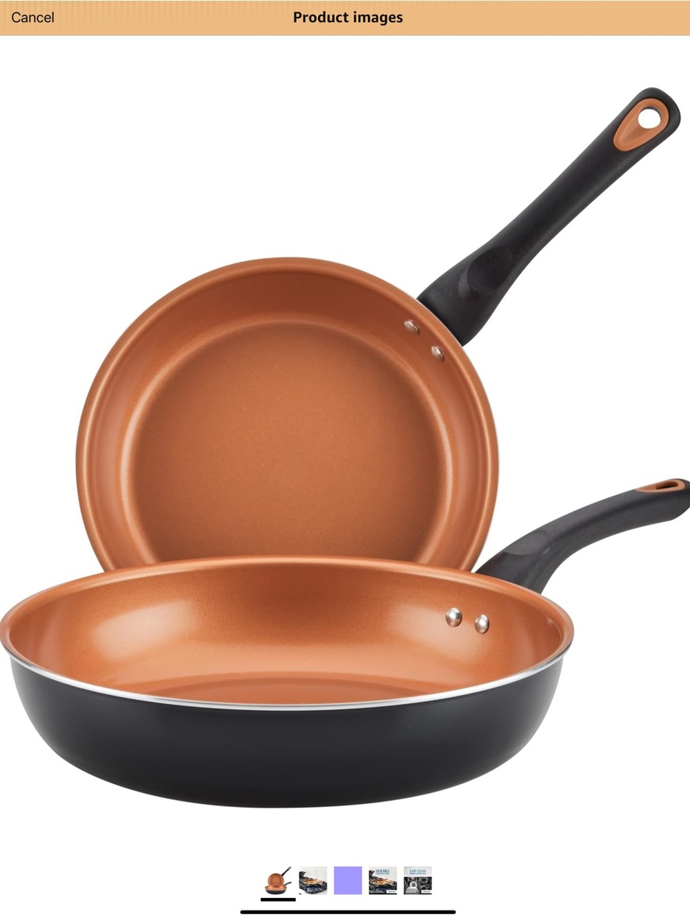 Farberware  Nonstick Frying Pans  (Set of 2)